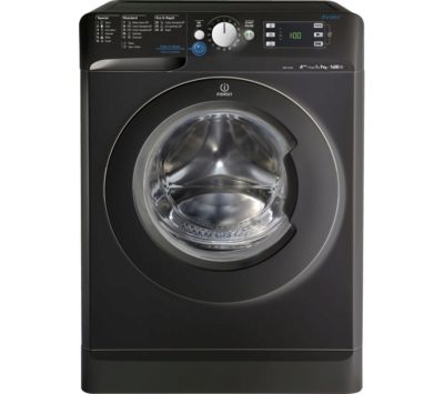 INDESIT  XWE 91483XK Washing Machine - Black